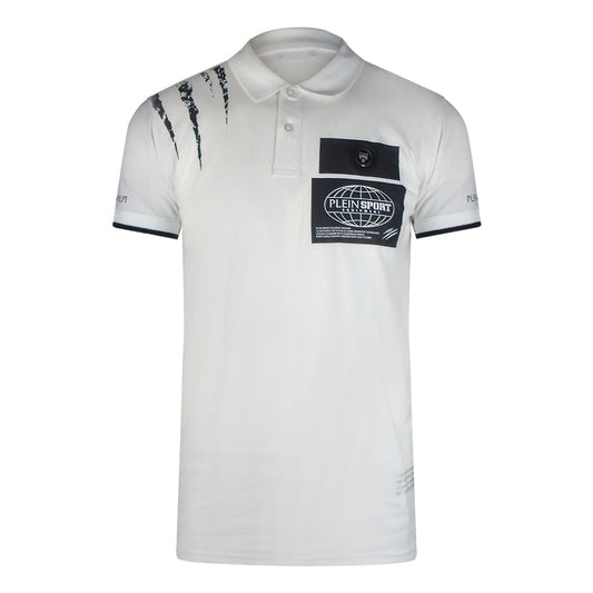 Plein Sport Ps25Mpl03 White Polo Shirt Male - Style Centre Wholesale