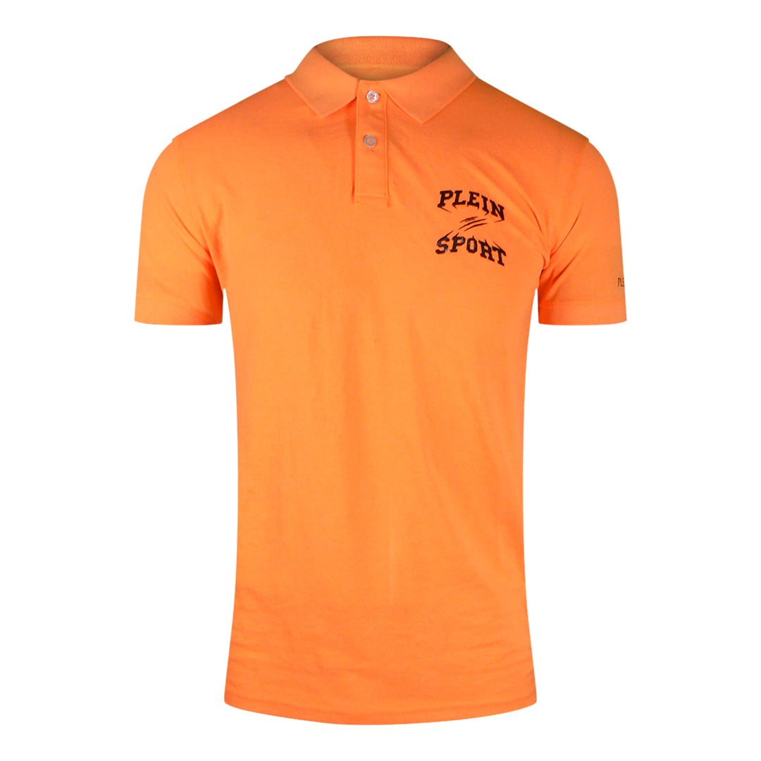 Plein Sport Ps25Mpl01 Orange Polo Shirt Male