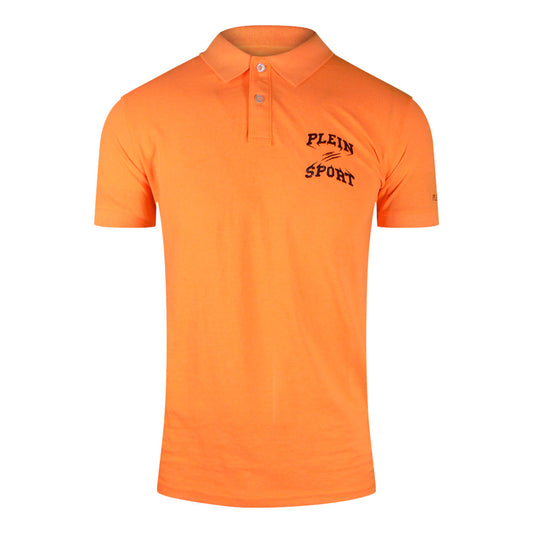 Plein Sport Ps25Mpl01 Orange Polo Shirt Male