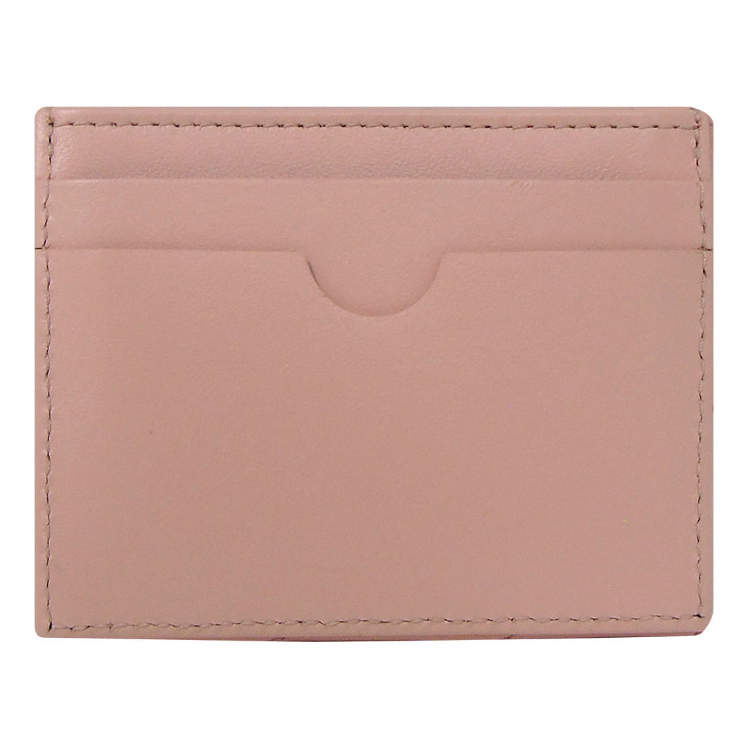 Off White Ownd016S22Lea0013000 Pink Card Holder Female