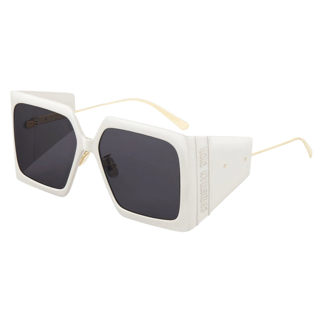 Dior Diorsolar S1U Cd40040U 95A0 25A Ivory Frame Dark Grey Lens Sunglasses Womens