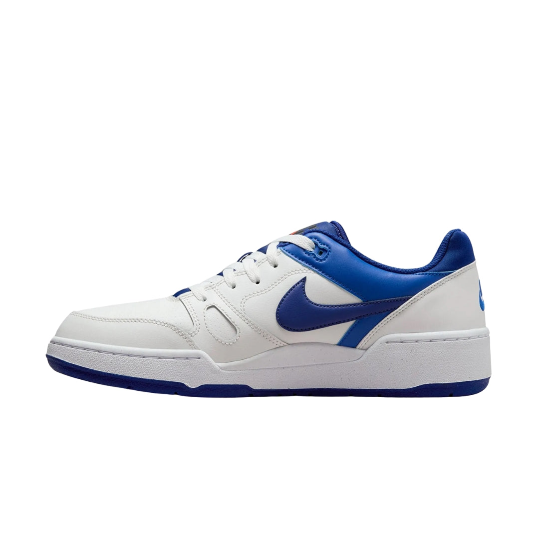 NIKE FB1362 104 Nike Full Force LO WHITE/ROYAL BLUE TRAINER MENS UK 7