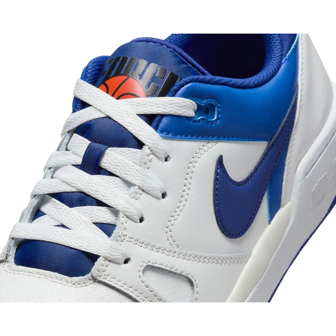 NIKE FB1362 104 Nike Full Force LO WHITE/ROYAL BLUE TRAINER MENS UK 7