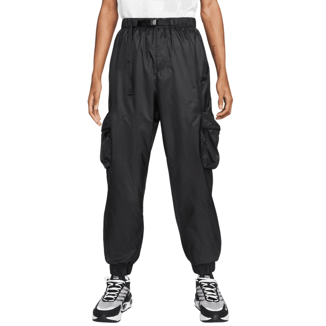 NIKE FB7911 010 BLACK LIGHTWEIGHT COMBAT TROUSERS MENS M