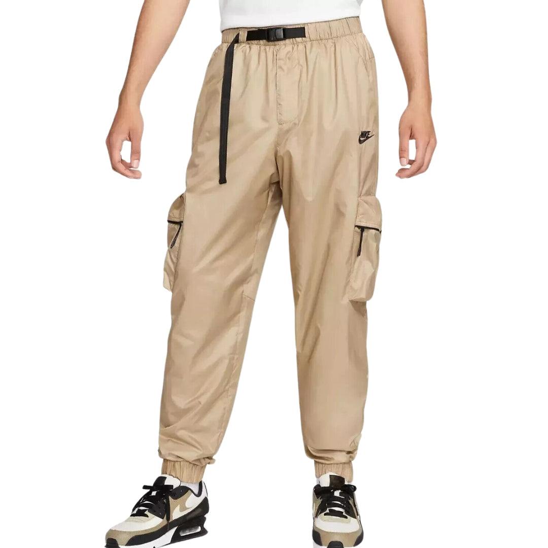 NIKE FB7911 247 LIGHT BROWN LIGHTWEIGHT COMBAT TROUSERS MENS XS