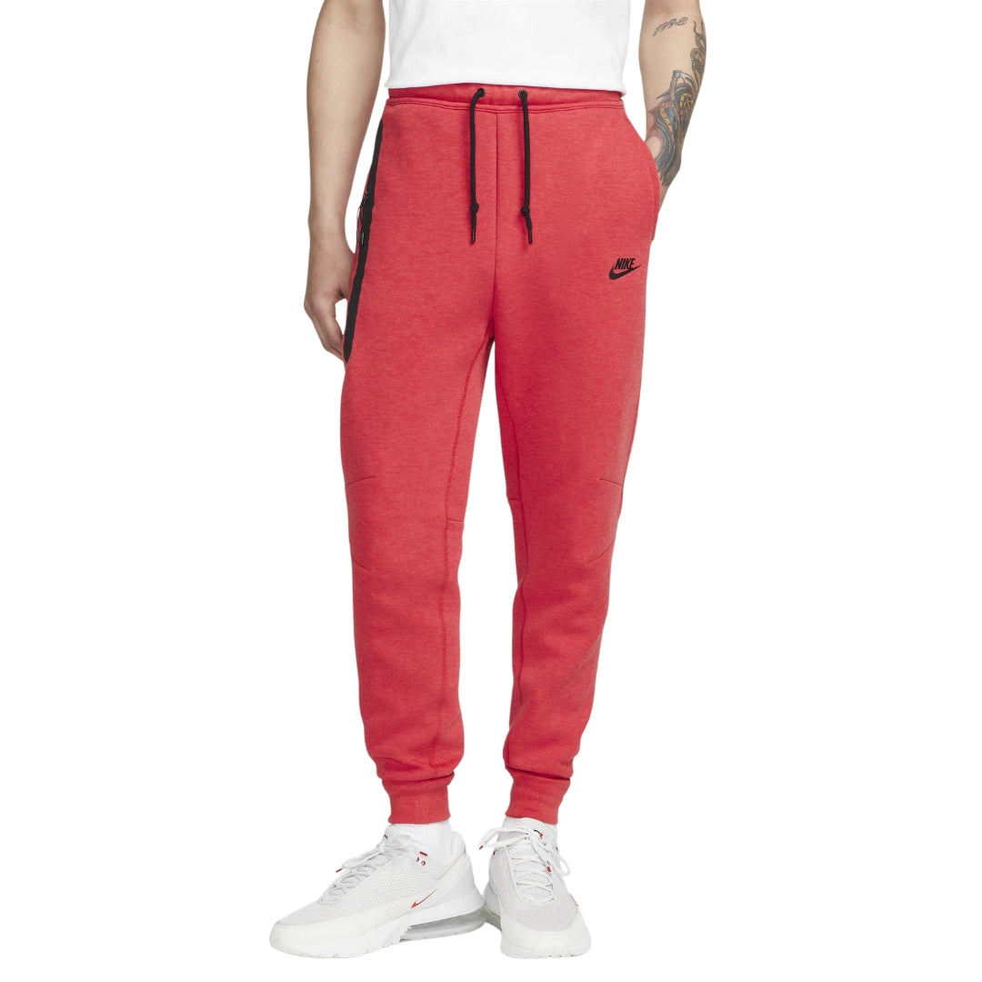 NIKE FB8002 672 RED/BLACK SWEATPANTS MENS S