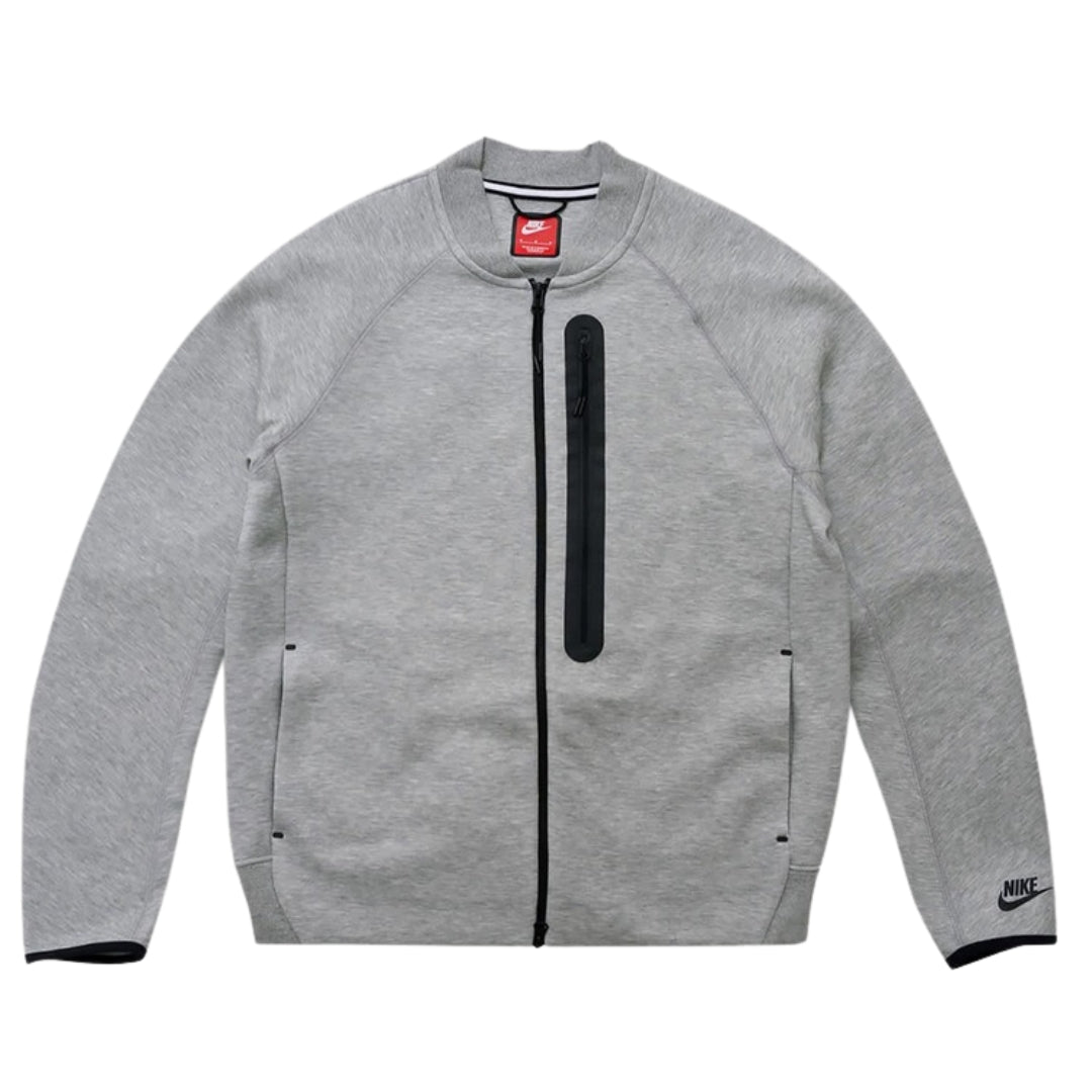 NIKE FB8008 063 GREY/BLACK ZIP TOP MENS S