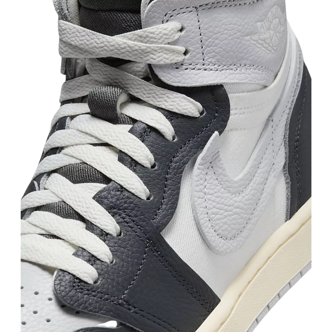 Nike  Fb9891 001 001 Black/Grey Trainer Air Jordan 1 Mm High UK 3