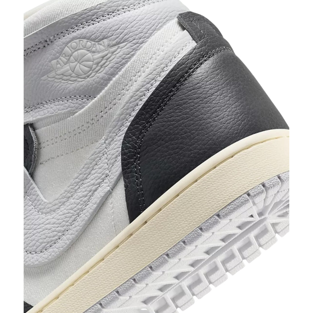 Nike  Fb9891 001 001 Black/Grey Trainer Air Jordan 1 Mm High UK 3