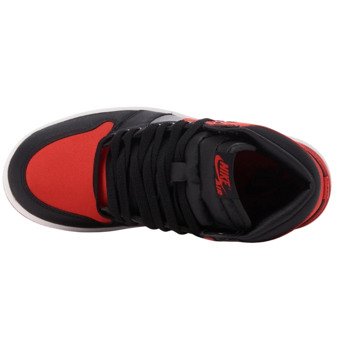 Nike Air Jordan 1 Retro High OG Sain Bred Red High Top Sneakers UK 8.5