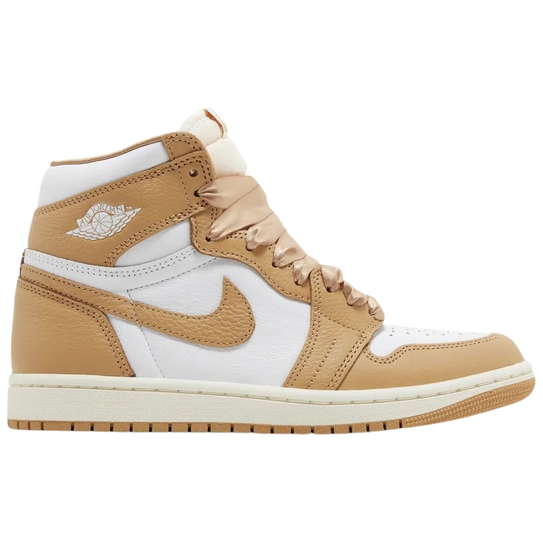 Nike Air Jordan 1 Retro High OG Praline Tan High Top Sneakers UK 7.5