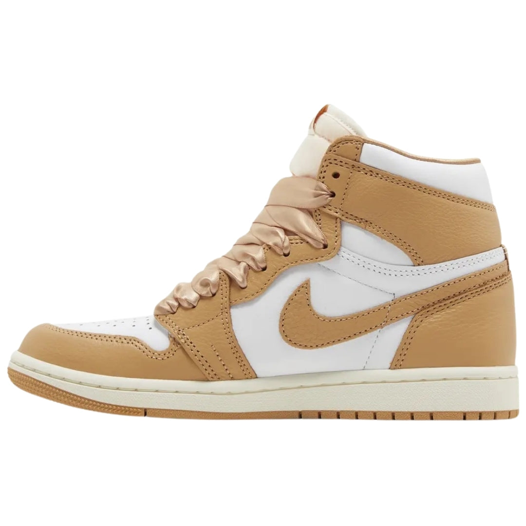 Nike Air Jordan 1 Retro High OG Praline Tan High Top Sneakers UK 7.5