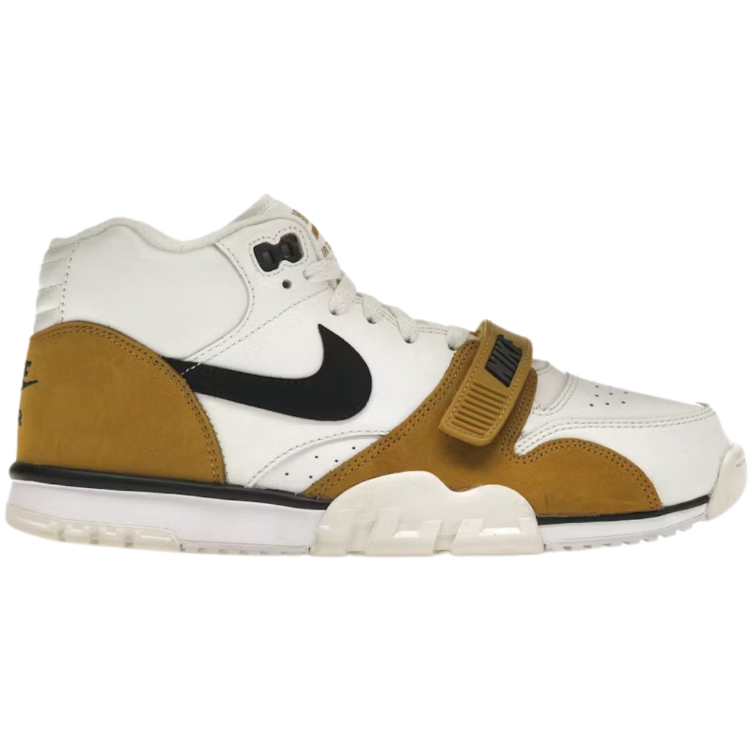NIKE FQ8225 100 Nike Air Trainer 1 ESS WHITE/BLACK/BRONZE TRAINER MENS UK 9