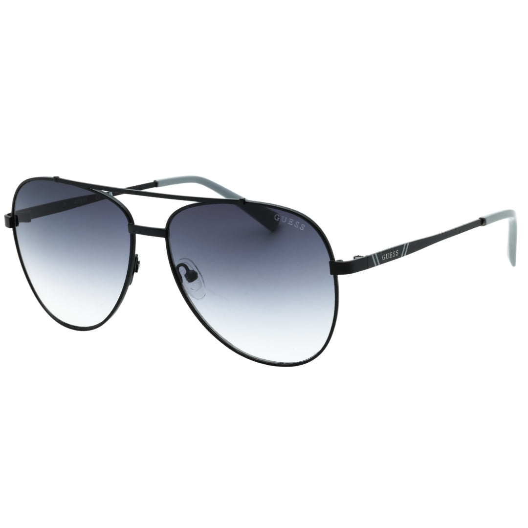 Guess Gradient Smoke Matte Black Sunglasses GF5117 02B