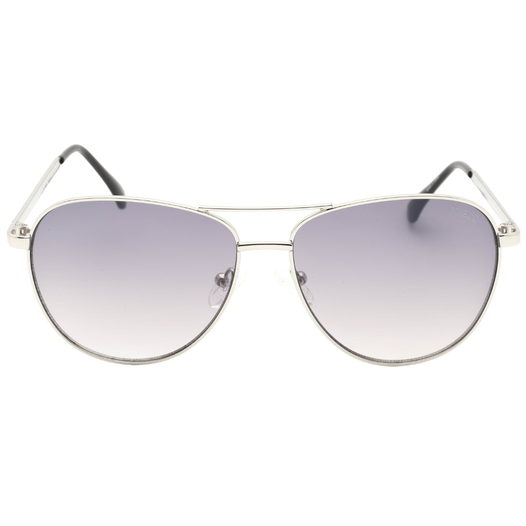 Guess Gradient Smoke Lens Silver Sunglasses GF6157 10B
