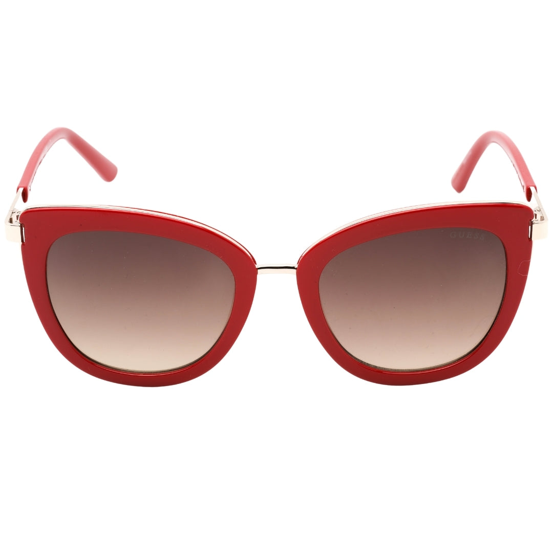 Guess Gradient Brown Lens Red Sunglasses GU6089 66F