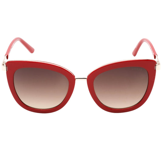 Guess Gradient Brown Lens Red Sunglasses GU6089 66F