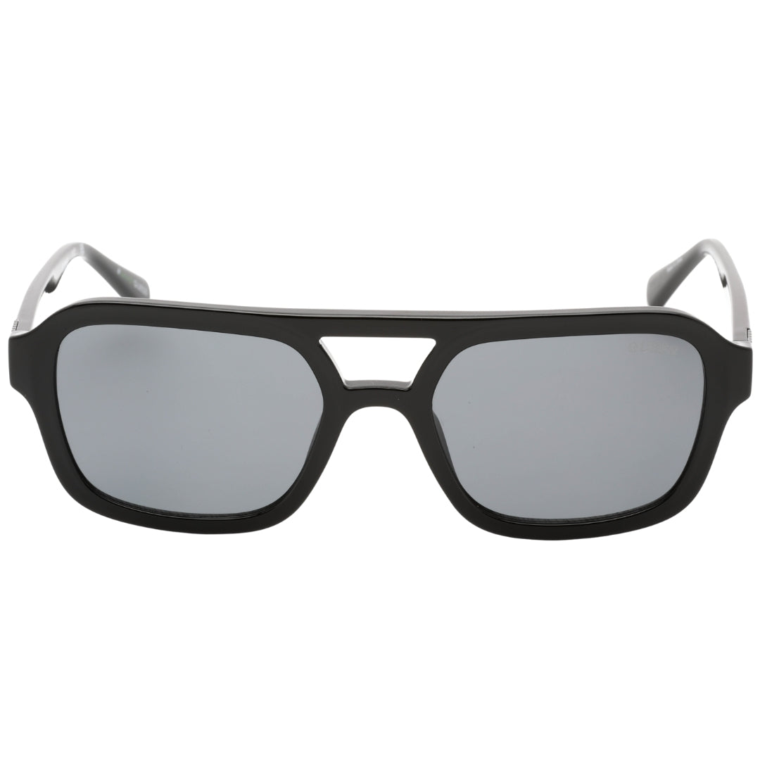 Guess Smoke Lensed Shiny Black Sunglasses GU8259 01A