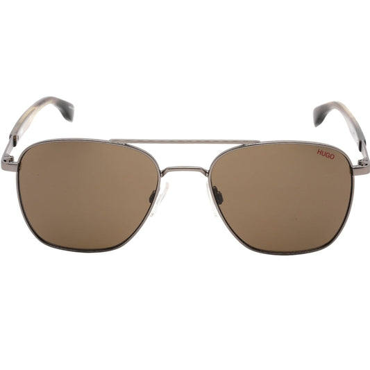 Hugo Boss Brown Lens Matte Brown Sunglasses HG0330 R80 70