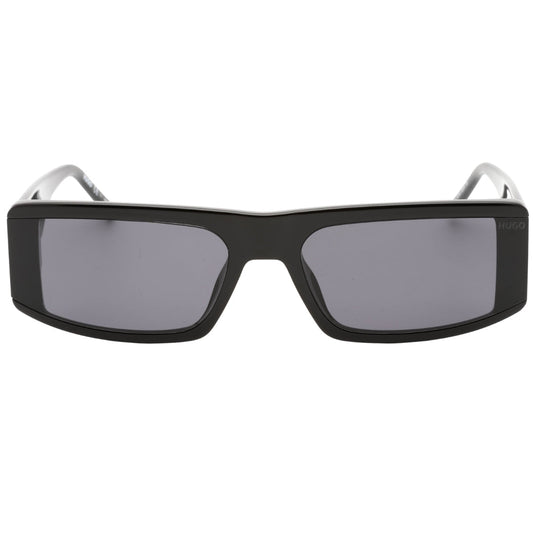 Hugo Boss Grey Rectangular Lens Black Sunglasses HG1193 0807 IR