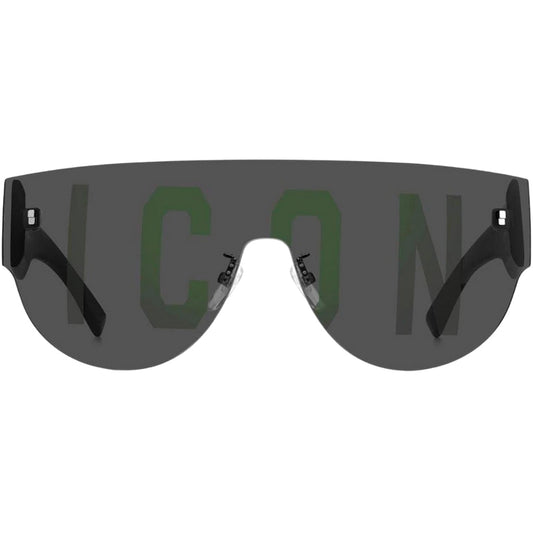 Dsquared2 Icon Grey Lens Black Sunglasses ICON0002 80S IR