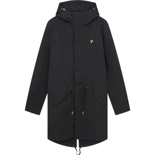 Lyle Scott Black Bonded Parka Jacket