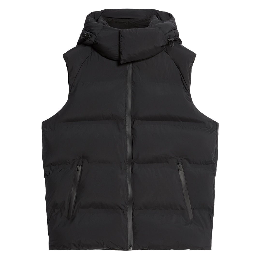 Lyle & Scott Jet Black Welded Puffer Gilet XS