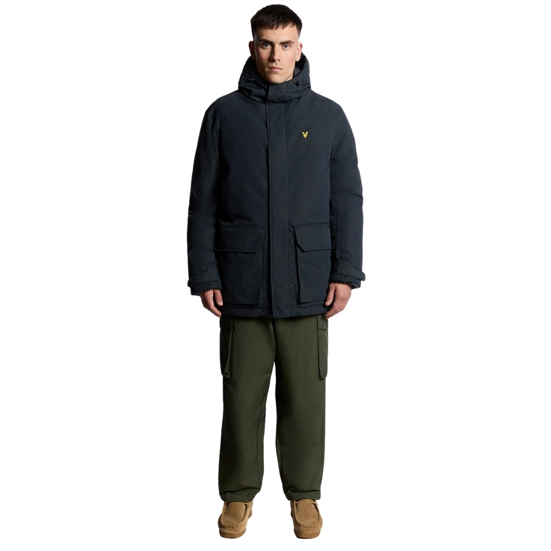 Lyle & Scott Dark Navy Membrane Parka XS