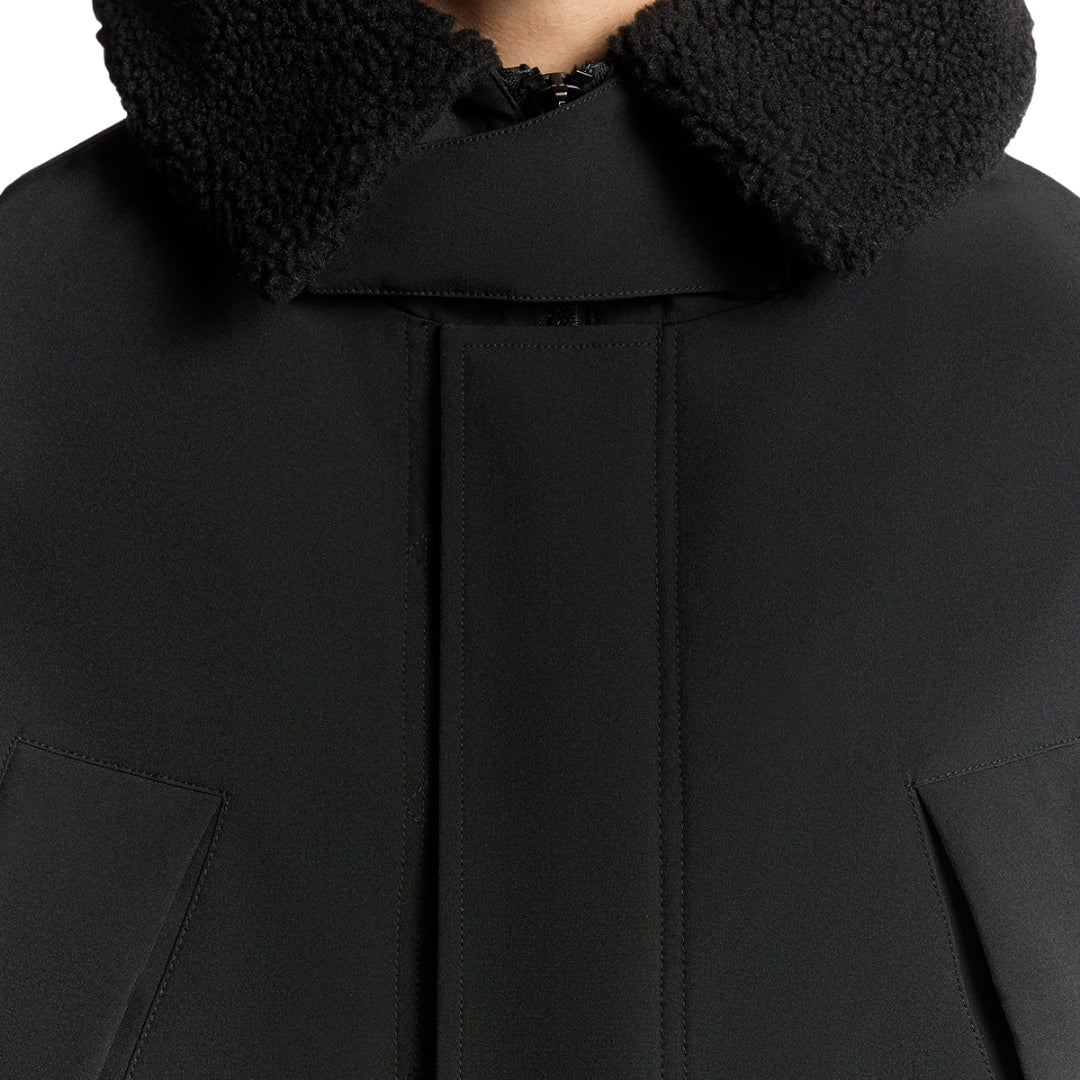 Lyle & Scott Jet Black Cold Weather Parka XS