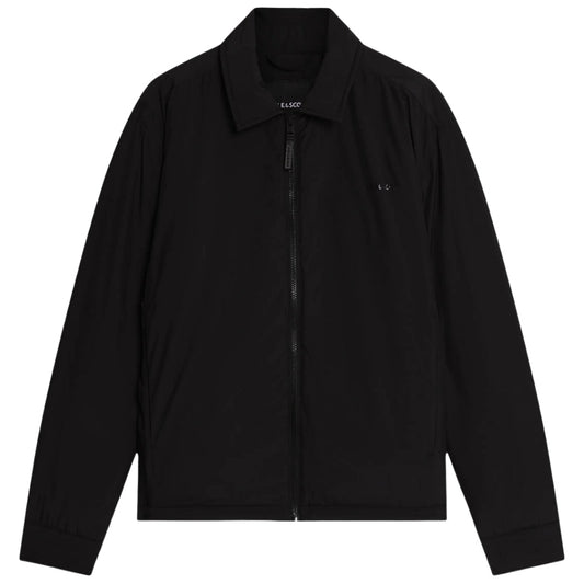 Lyle & Scott Black Collared Puffer Jacket XS
