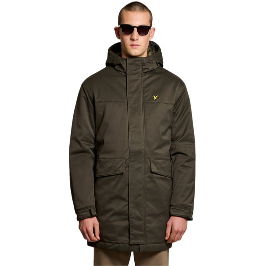 Lyle & Scott Green Olive Parka XS