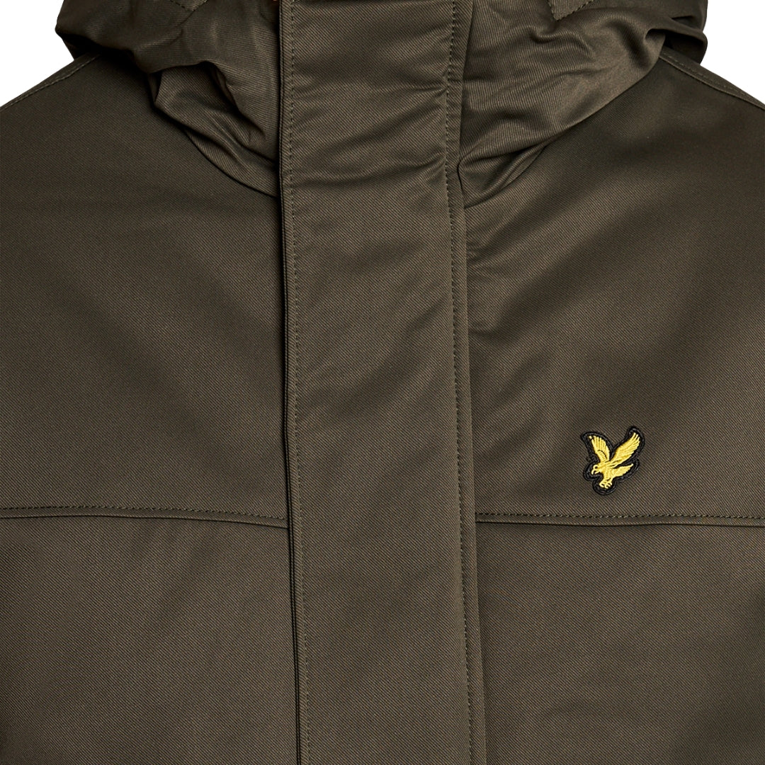Lyle & Scott Green Olive Parka XS