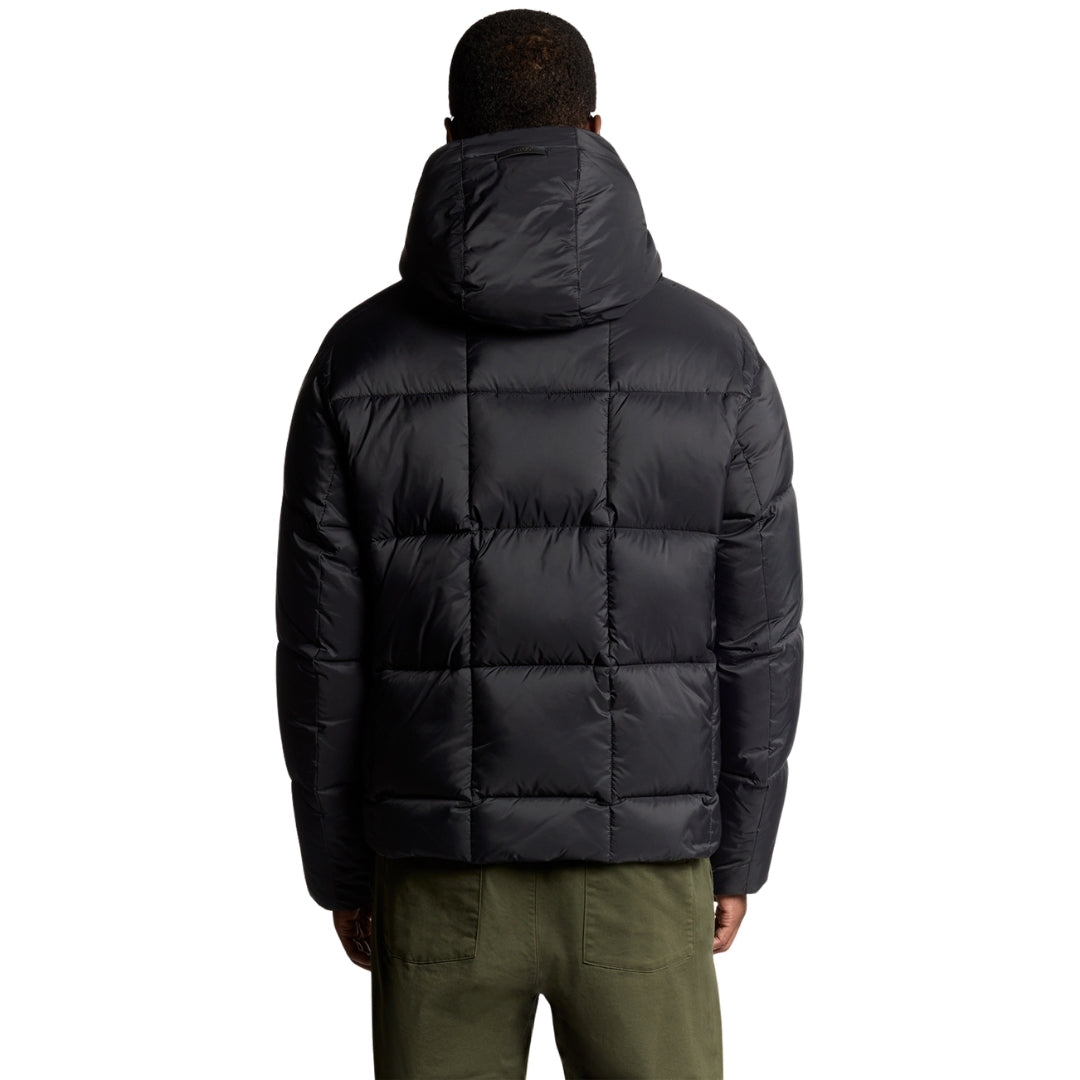 Lyle & Scott Lacquer Square Wadded Cocoon Jacket XS
