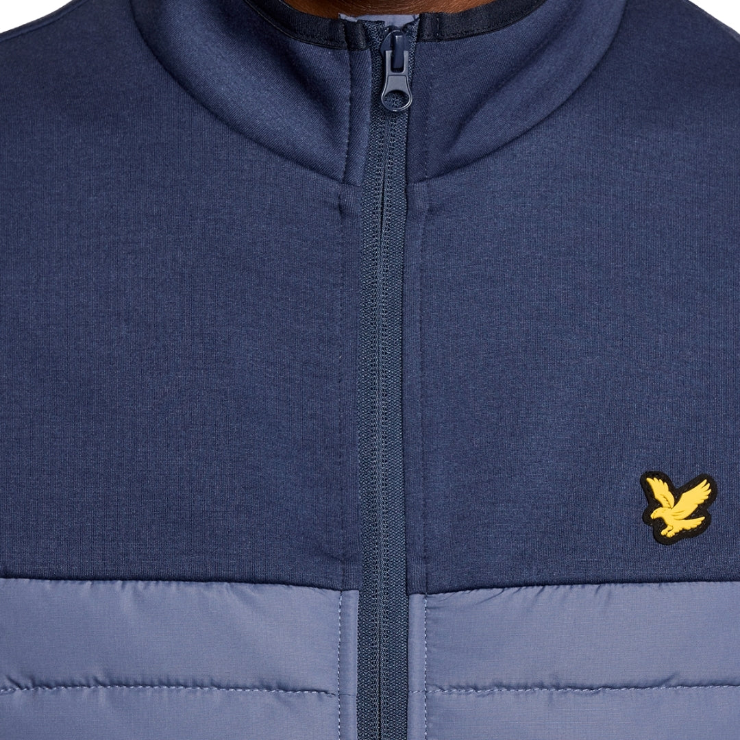 Lyle & Scott True Indigo Sports Fleece Hybrid Jacket XS