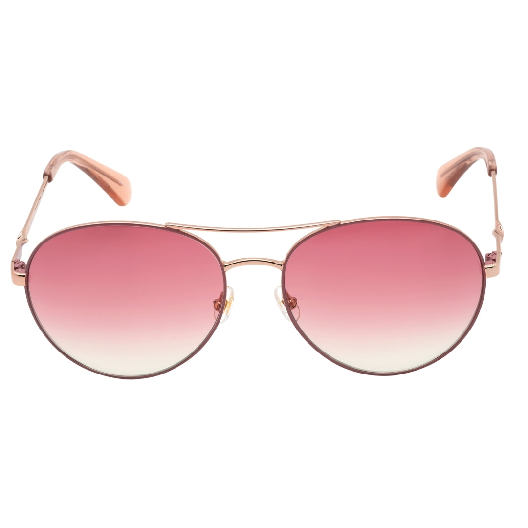 Kate Spade Joshelle Rose Gold Sunglasses One Size