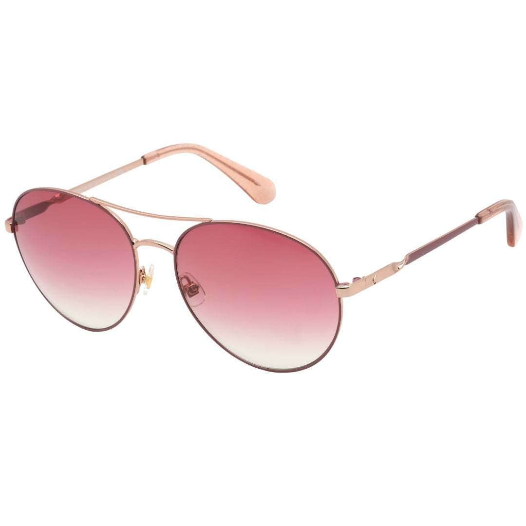 Kate Spade Joshelle Rose Gold Sunglasses One Size