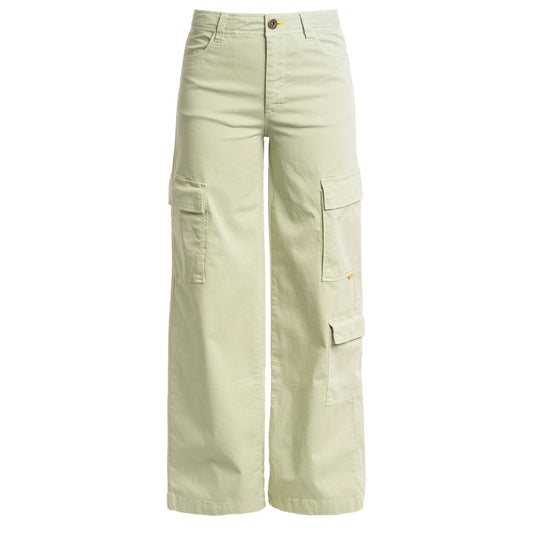 Parajumpers LELA WOMAN PWPACL32 245 NILE GREEN Cargo Pants Womens S