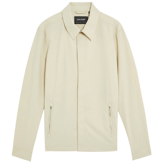 Lyle & Scott Grey Nylon Overshirt S