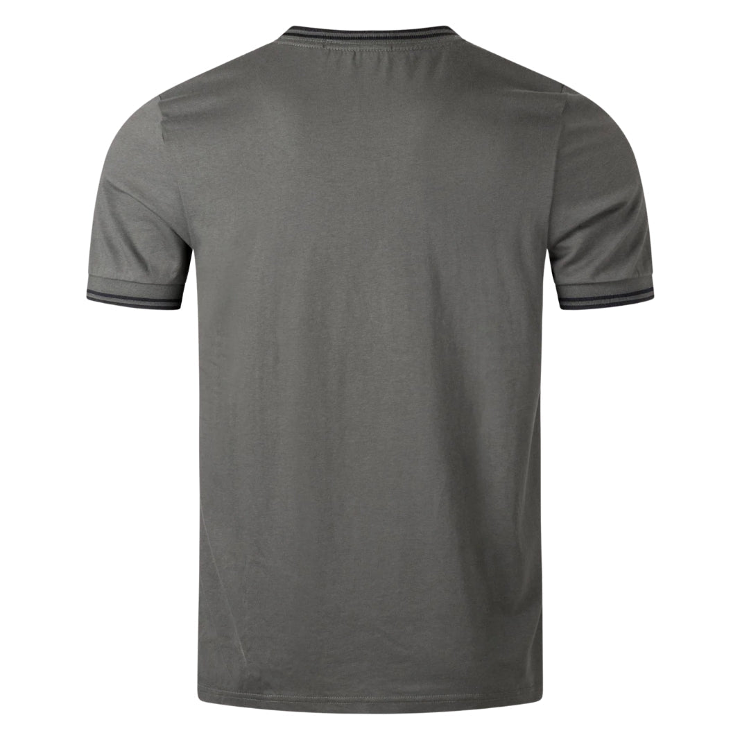 Fred Perry M1588 638 Field Green  T-shirt Mens XS