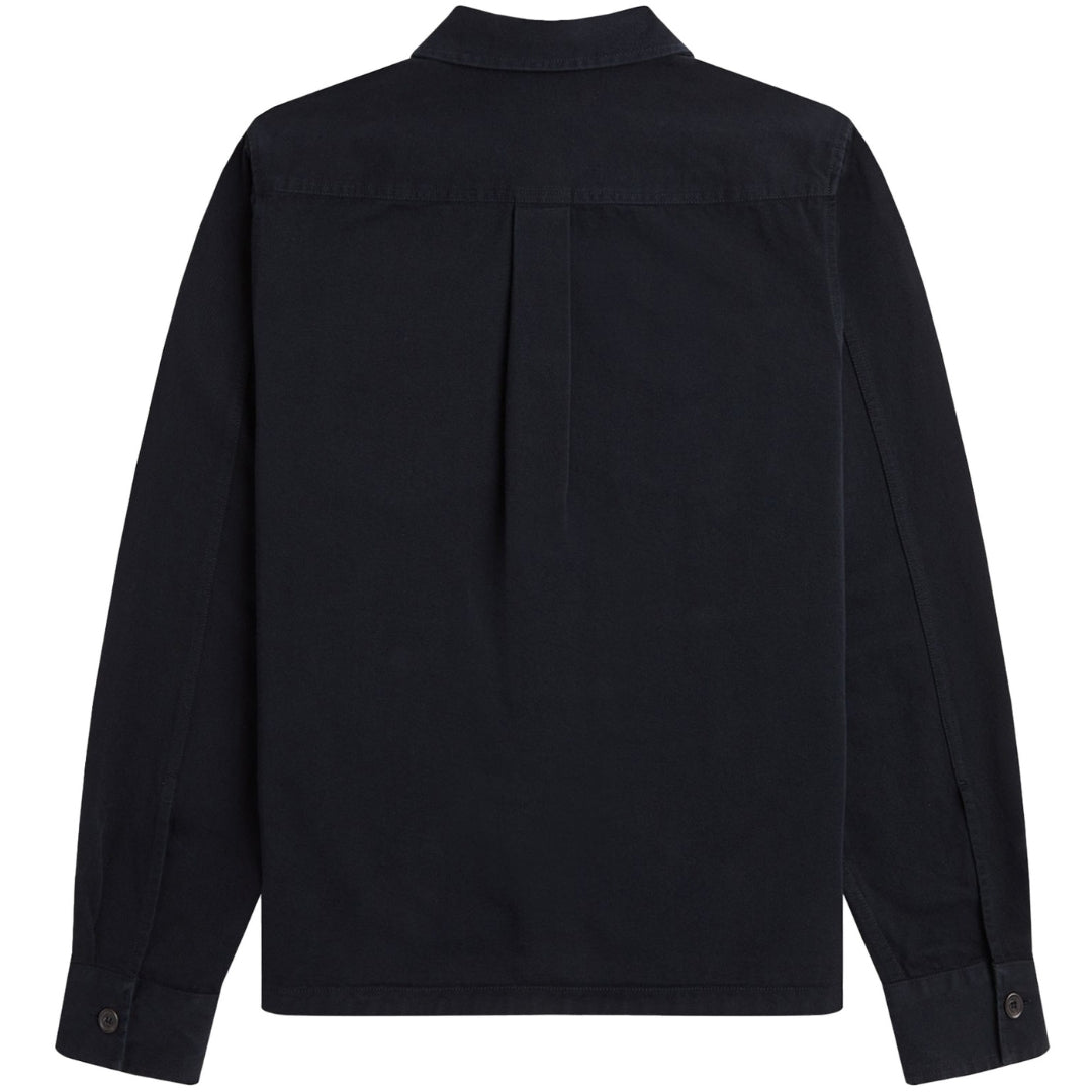 Fred Perry M6627 102 Black Over Shirt  Mens XS