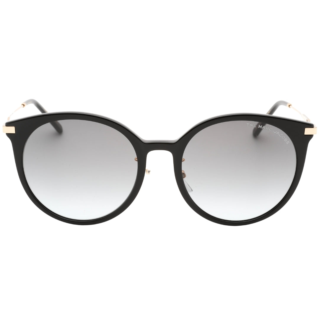 Marc Jacobs Dark Grey SF Lens Round Black Sunglasses One Size