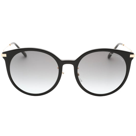 Marc Jacobs Dark Grey SF Lens Round Black Sunglasses One Size