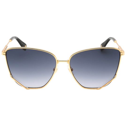 Marc Jacobs Dark Grey Sf Lens Yellow Gold Sunglasses One Size