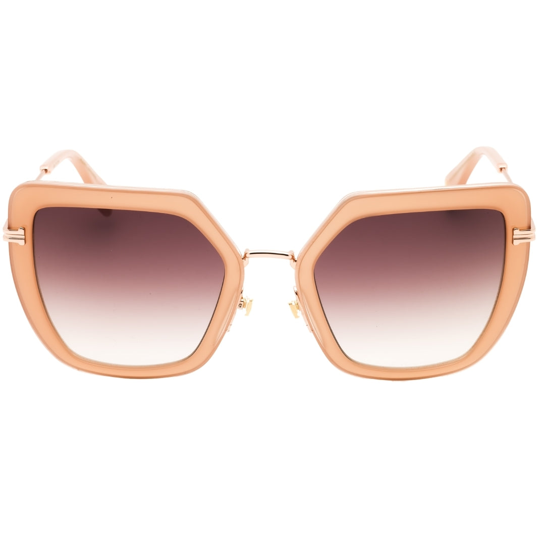 Marc Jacobs Brown SF Lens Gold Nude Sunglasses One Size