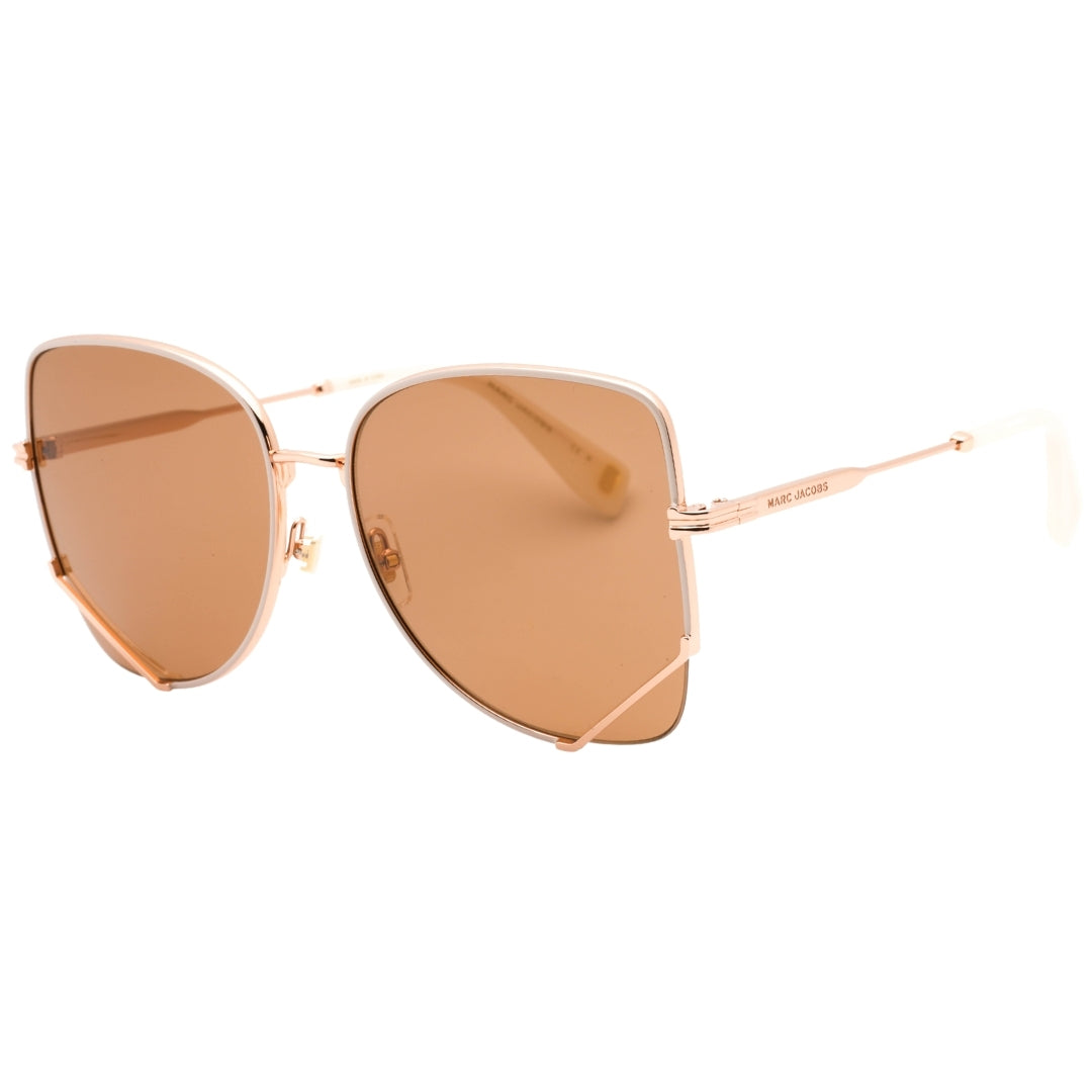 Marc Jacobs Rose Gold Lensed Rose Gold Framed Sunglasses MJ1066 0Y3R 70