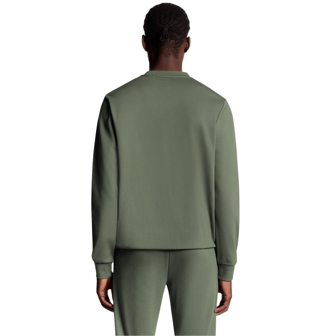 Lyle & Scott Green Crew Neck Fly Fleece XS