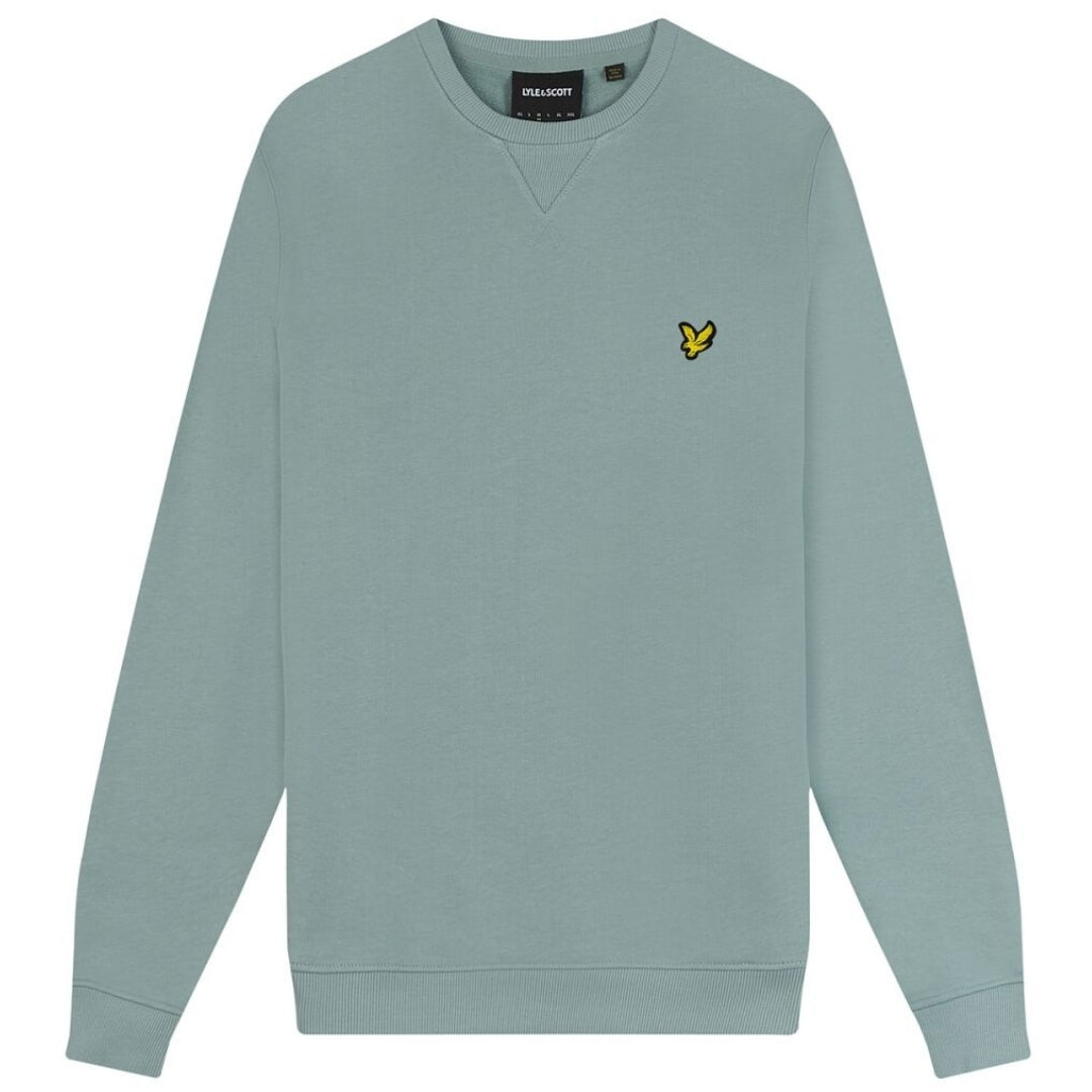 Lyle Scott Plain Slate Blue Sweatshirt