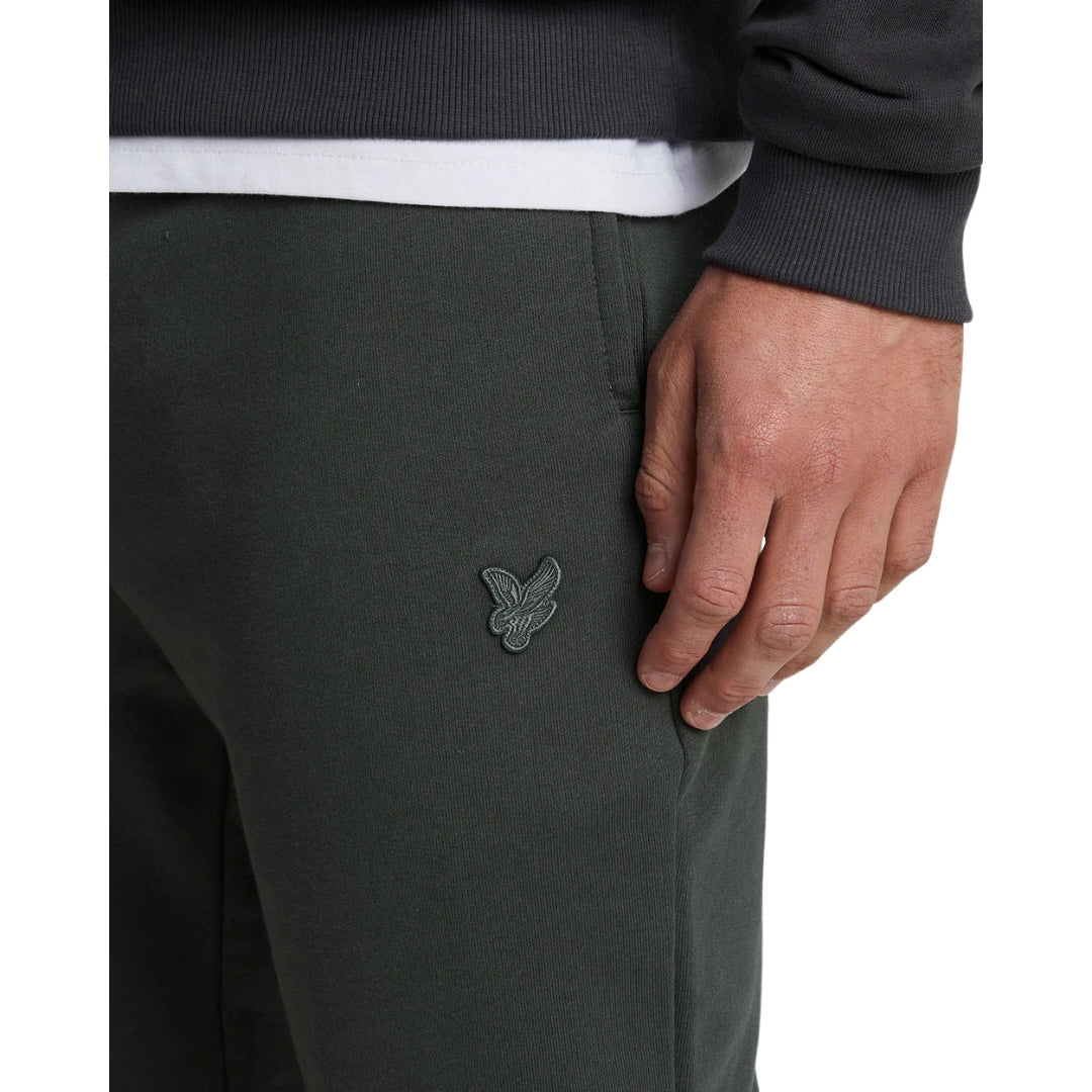 Lyle & Scott Tonal Eagle Gunmetal Sweatpants XS