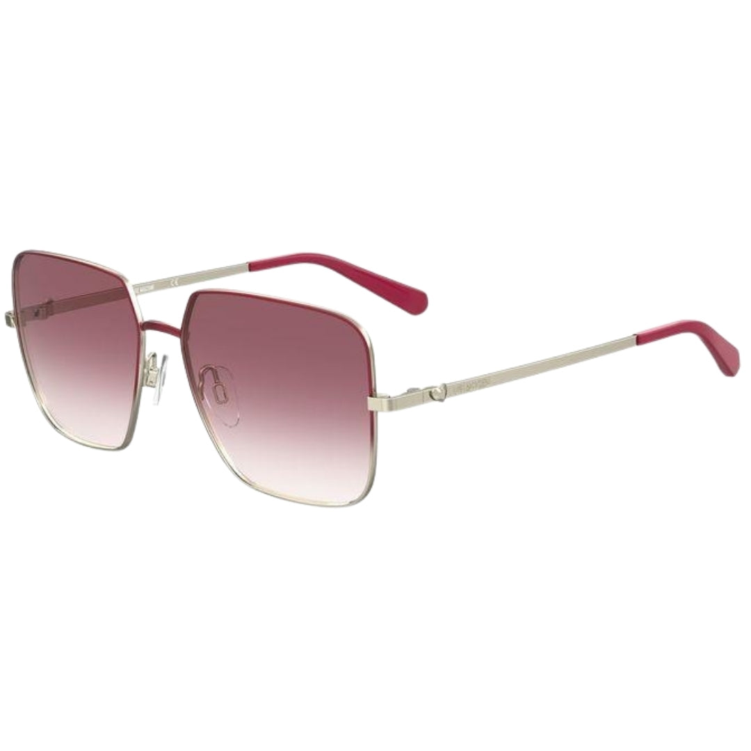 Moschino Love Pink DS Lens Red Sunglasses One Size