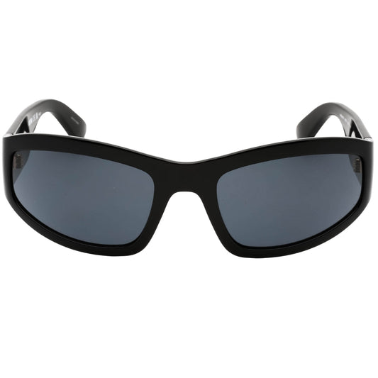 Moschino Grey Lens Bold Logo Black Sunglasses One Size